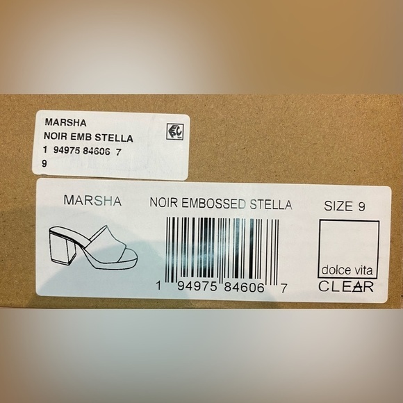 NEW Dolce Vita Women’s Marsha Platform Chunky Heel Slide Sandal Size 9 - Picture 11 of 11